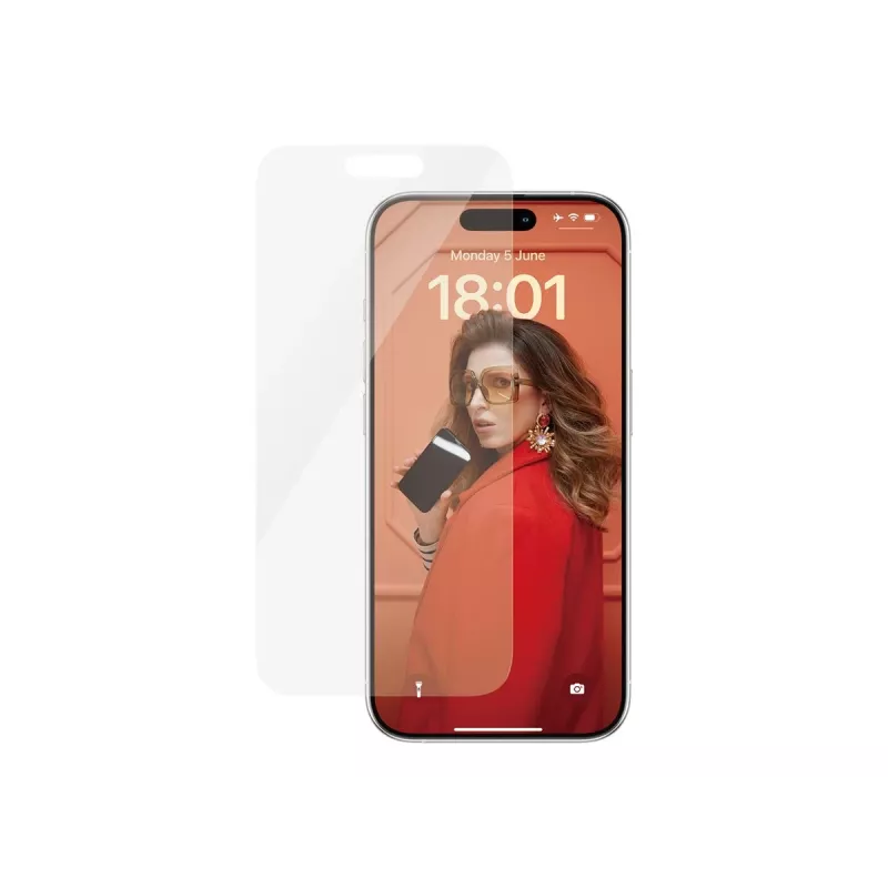 PanzerGlass® displayschermfolie iPhone 15 Pro | Classic Fit