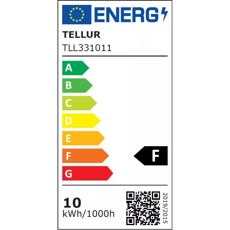 Smart Bulb Tellur E27 RGB Dimmer – Wi-Fi RGBW E27 slimme lamp met dimfunctie