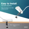 Meervoudig stopcontact DIGITUS 3-voudig met 2×USB-A en 1×USB-C, 3 AC-stopcontacten type E/F, 1,5 m kabel, wit