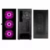 Kolink Observatory HF Glass ARGB midi-tower - zwart