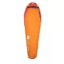 Slaapzak Volven VOLVEN TRAVELLER Right Oranje – mummievorm, rits rechts, eenpersoons
