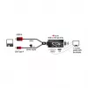 Videokabel-adapter DeLOCK 62959 HDMI USB DVI-I VGA 0,135 m
