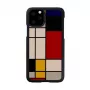 Smartphonehoesje man and wood voor iPhone 11 Pro — zwart houten beschermhoesje