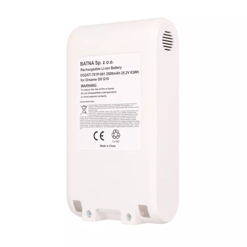Accu, stofzuiger G9 G10 25,2V 2500mAh
