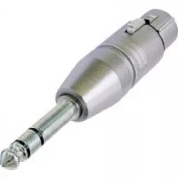 Neutrik NA3FP - audio-adapter - XLR3 (W) naar stereojackstekker (M) (NA3FP)
