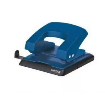 Centra HP30 perforator, blauw, tot 30 vel, metaal 1101-106