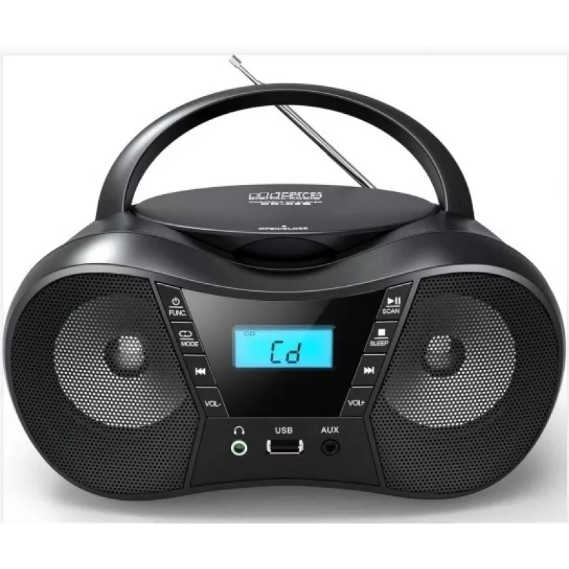 Radiospeler CD LILA2 USB/BT zwart