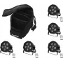 LED-set EUROLITE SLS-603 5x met softbag – 5-delige LED-verlichtingsset