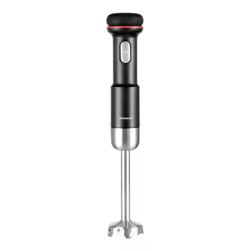 Staafmixer GASTROBACK Cordless Design 5-in-1 — 180 W, 0,5 L kom, op accu, RVS-messen