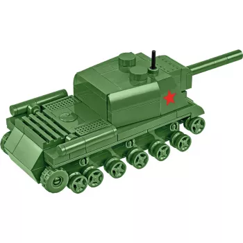 Bouwset Cobi ISU 152 – thema Tweede Wereldoorlog, 135 onderdelen, groen