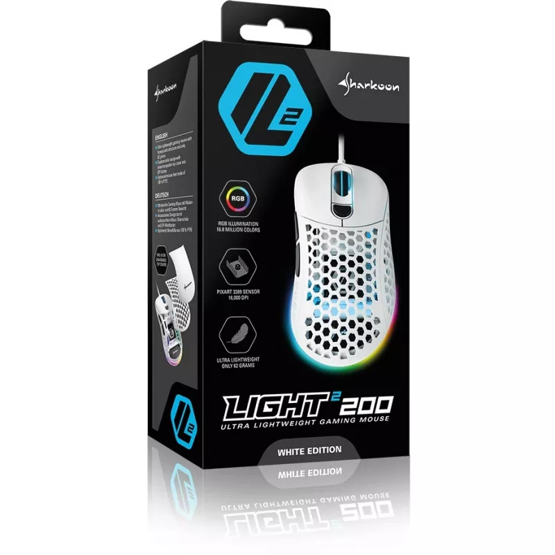 Muis Sharkoon Light² 200 USB Type-A