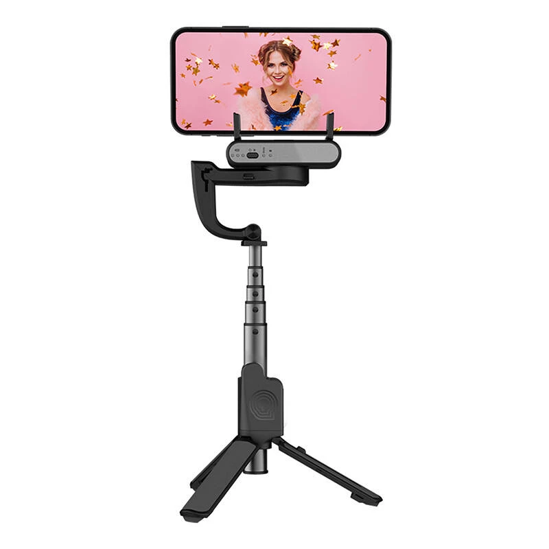 Smartphone-camerastabilisator Hohem iSteady Q zwart 360° pan-roll