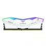DIMM 32 GB DDR5-6000 (2x 16 GB) Dual-kit, werkgeheugen wit, FF4D532G6000HC38ADC01, Delta RGB, INTEL XMP