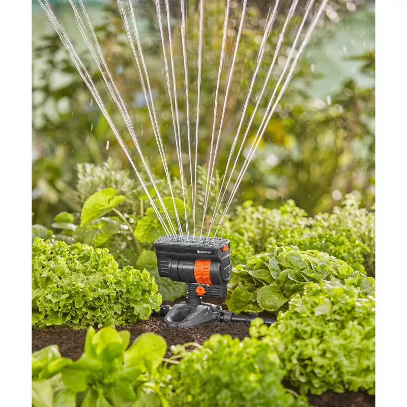 Oscillerende waterbesproeier Gardena 13325-20 zwart 1 stuk