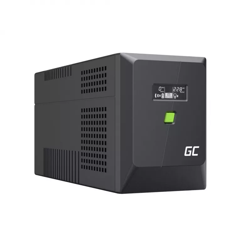 Green Cell uninterruptible power supply (USV) Line-Interactive 1,5 kVA 900 W 4 AC-uitgangen