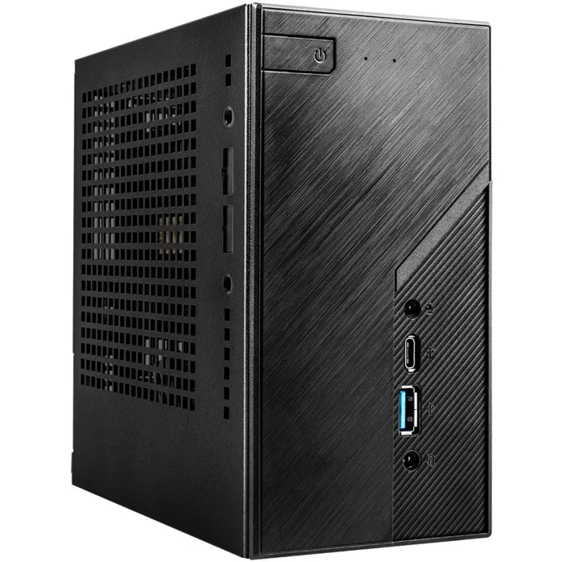 ASRock DeskMini H470 - barebone - mini-pc - LGA1200-socket - Intel H470 - geen CPU - RAM 0 GB - GigE