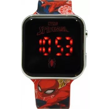 Polshorloge LED met kalender Spiderman