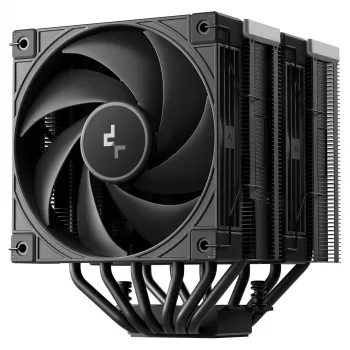 Luchtkoeler DeepCool AK620 G2, 120-mm-ventilator, compatibel met LGA1700/1200/115x en AM4/AM5, zwart, 144×127×159 mm