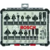 Bosch 2 607 017 472 Frezenset, 15 stuks, 8 mm schacht