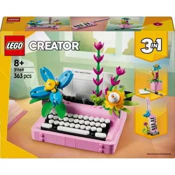 LEGO CREATOR 3in1 31169 Bloemen-schrijfmachine
