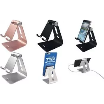 Helit H2380100 - smartphone - passieve houder - binnen - zilver