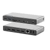 ALOGIC DV4 - dockingstation - voor laptop - USB-C / USB-A - 3 x HDMI, DP - 1GbE (DUCDV4)