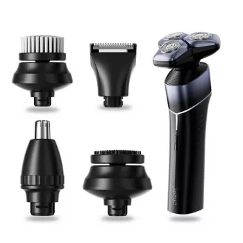 Elektrische 5-in-1 oplaadbare waterdichte scheerset Maestro MR-675 met USB-oplaadfunctie
