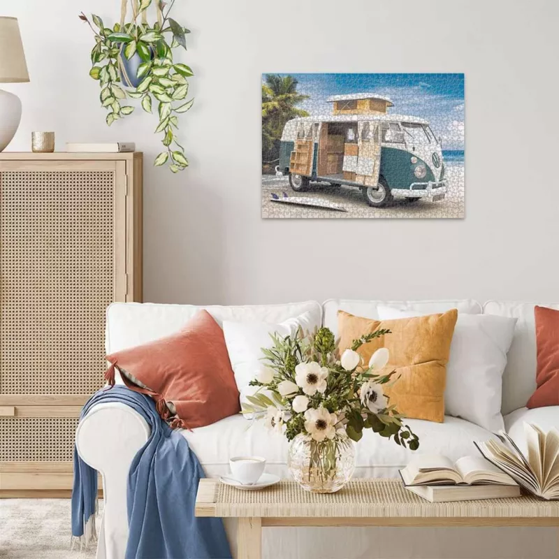 Puzzel Volkswagen T1 CamperVan (1000 stukjes)