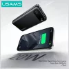 Draagbare powerbank usams PB80 10000mAh 20W PD wit