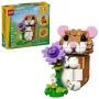 LEGO CREATOR 3 IN 1 31376 Schattige hamster met bloem
