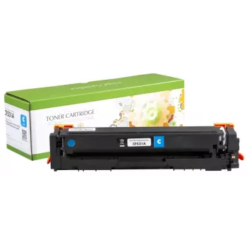 Compatibele Static-Control HP-cartridge nr. 205A cyaan (CF531A) nieuwe chip