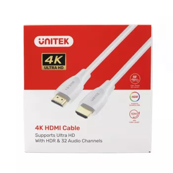 HDMI-kabel 2.0 4K 60Hz wit; C11090AWH03-3M