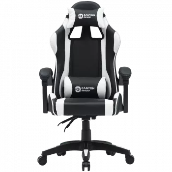 Gamingstoel CANYON Core SGCH2 — zwart/wit, ergonomisch ontwerp, in hoogte verstelbaar