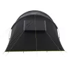High Peak Tauris 4 groen, grijs tunneltent 11560