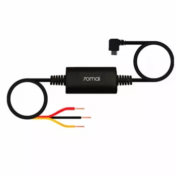 DC-adapter 70mai UP03 voor dashcam, 3 m kabel, zwart