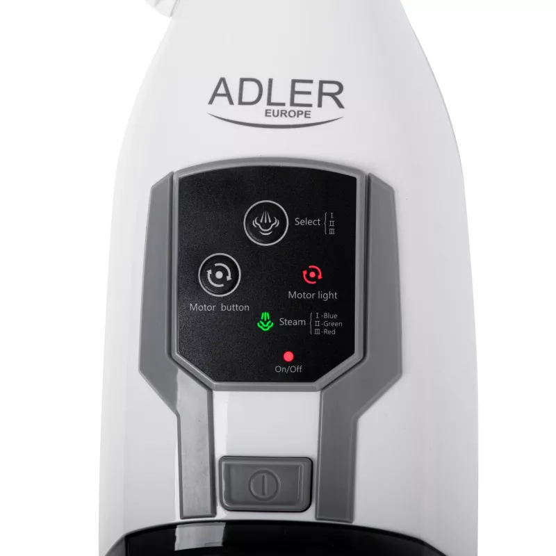 Adler AD 7052 Roterende stoommop Wit