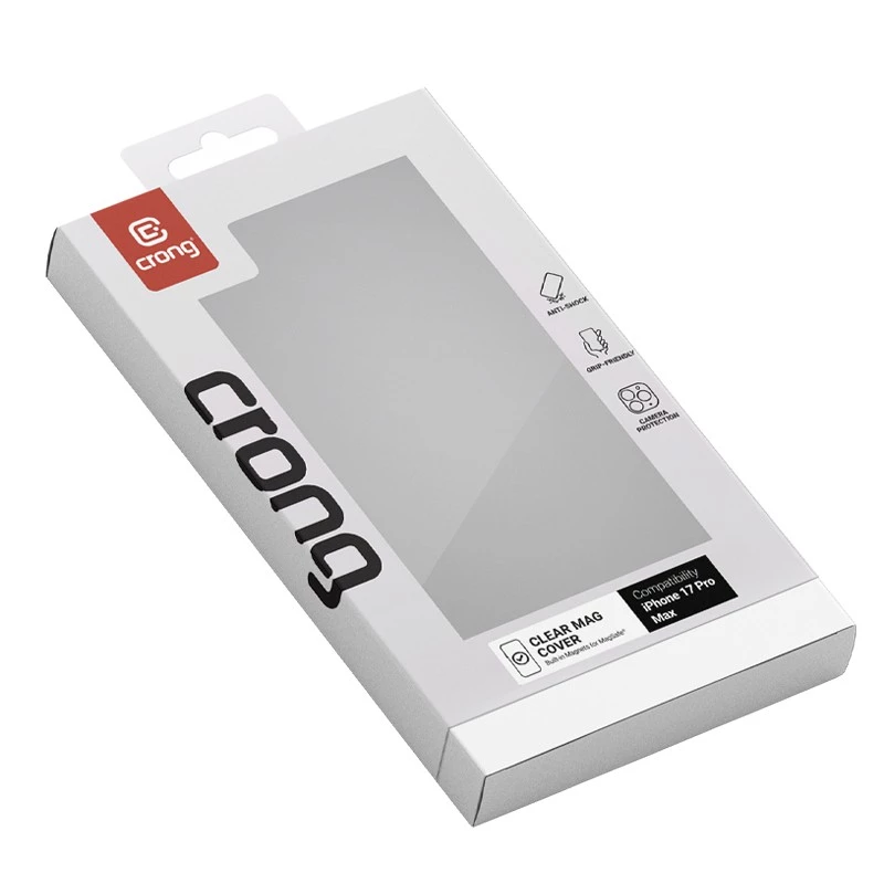 Case MagSafe iPhone 17 Pro Max transparant