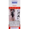 Opstapje Krause 126030 — aluminium 3 treden, 65 cm max hoogte, 6.1 kg, 500 mm breedte