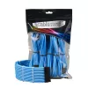 CableMod PRO ModMesh 12VHPWR kabelverlengingsset — lichtblauw, 3-delige GPU 12+4-pin verlengingen