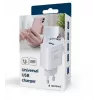 Oplader voor mobiele apparaten GEMBIRD TA-UC-1A12-01 5V 2.4A 12W USB PD, 1 aansluiting, wit