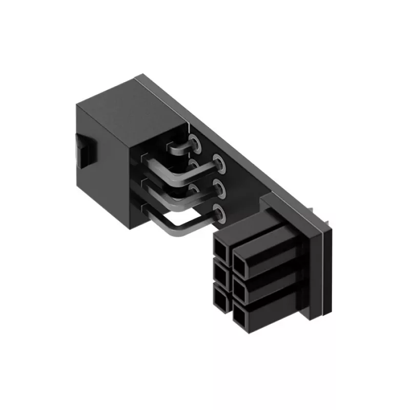 Triton Singularity Shift 6-pins PCIe 90°-adapter — haakse PCIE-stroomaansluiting