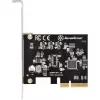 SilverStone SST-ECU07 PCIe 3.0 x4 USB 3.2 Gen 2x2 adapterkaart, 1x interne USB-C, low profile