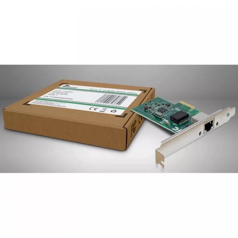 Inter-Tech ST-729 ingebouwde Ethernet 1000 Mbit/s (77773003)