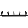 Alantec PK048 1U 19 kabelorganizer met geborstelde doorvoer, 5 kunststofhouders