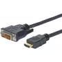 Vivolink PROHDMIDVI5 videokabel-adapter 5 m HDMI DVI-D zwart