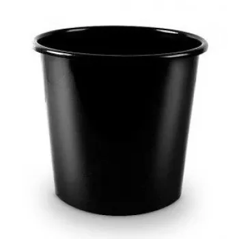 Prullenbak Forpus, 11 l, zwart, kunststof