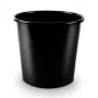 Prullenbak Forpus, 11 l, zwart, kunststof