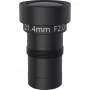 Objectiefaccessoire voor AXIS beveiligingscamera's 03141-001 — 21,4 mm brandpuntsafstand, 19,9° horizontale kijkhoek, zwart, 4-pack