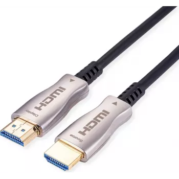 Value HDMI-verbindingskabel HDMI-A-stekker 30 m Zwart 14.99.3481 4K UHD HDMI-kabel