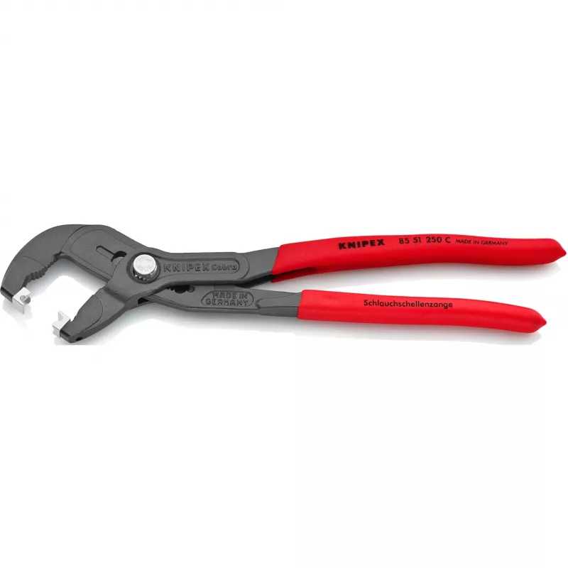 Knipex 85 51 250 C tang voor veerslangklemmen, 250 mm